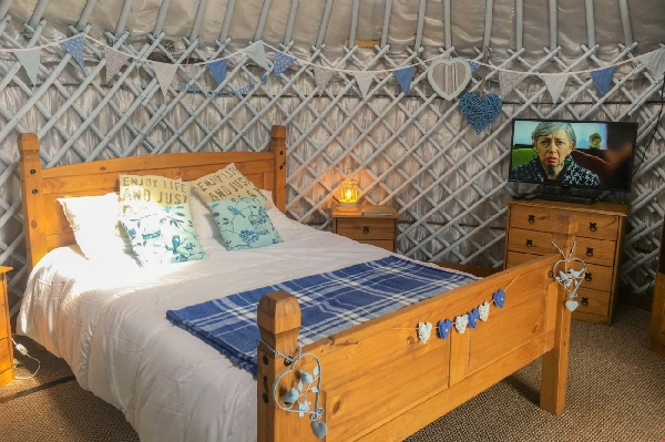 Bluebell Yurt price range is from just £369