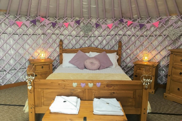 Lavender Yurt price range is from just £439