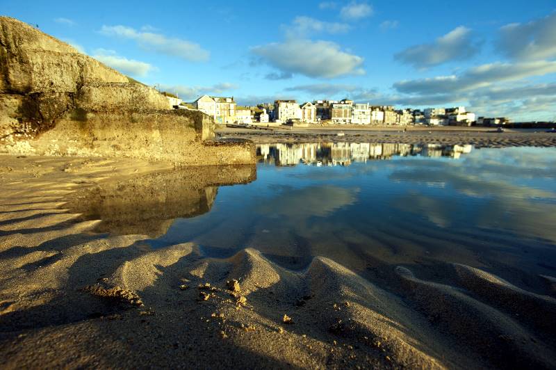 Mr Blue Sky is in St Ives, Cornwall