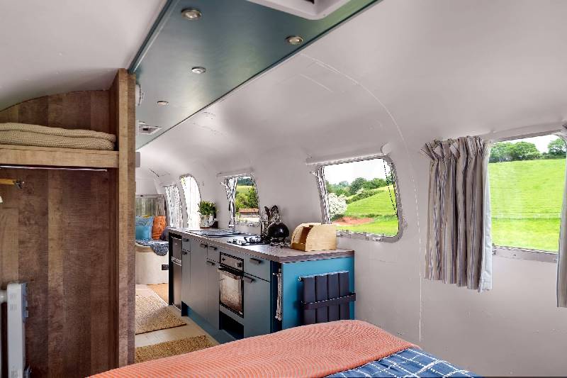 Airstream, Devon Heaven Hideaways is in Kenn, Devon