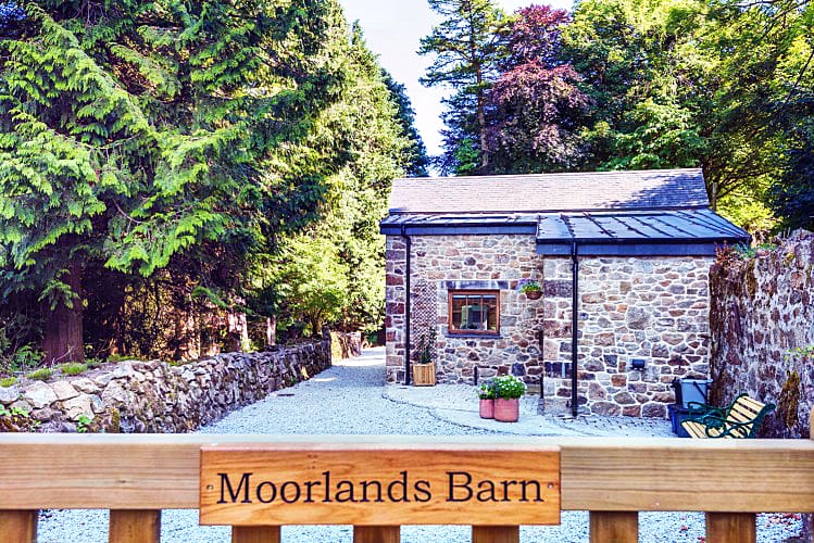 Moorlands Barn is located in Belstone