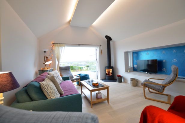 Dinas View a holiday cottage rental for 6 in Constantine Bay, 