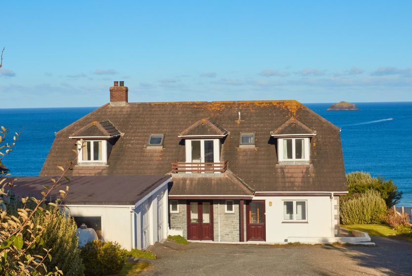 St Elmo a holiday cottage rental for 12 in Polzeath, 
