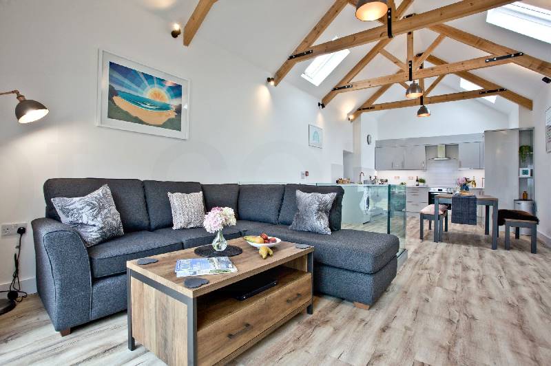 The Hayloft a holiday cottage rental for 4 in Watergate Bay, 