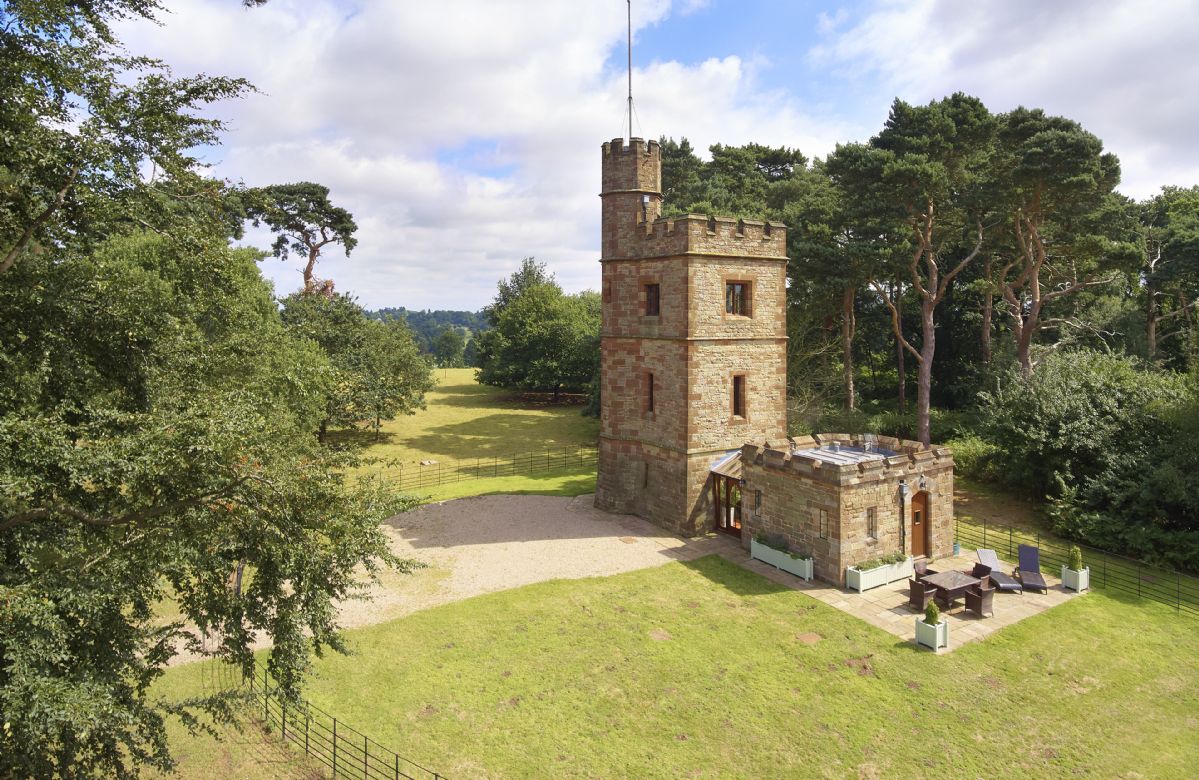 The Knoll Tower a holiday cottage rental for 2 in Weston Park, 