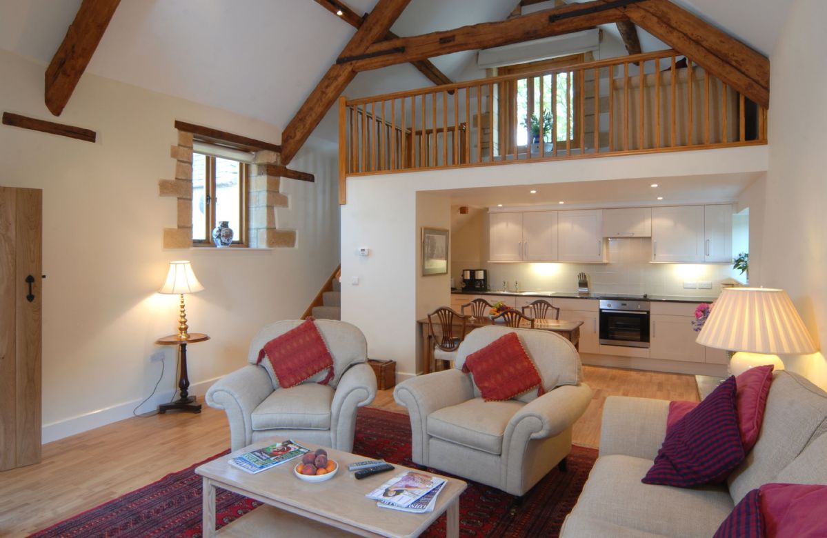 Nellie's Barn a holiday cottage rental for 4 in Naunton, 