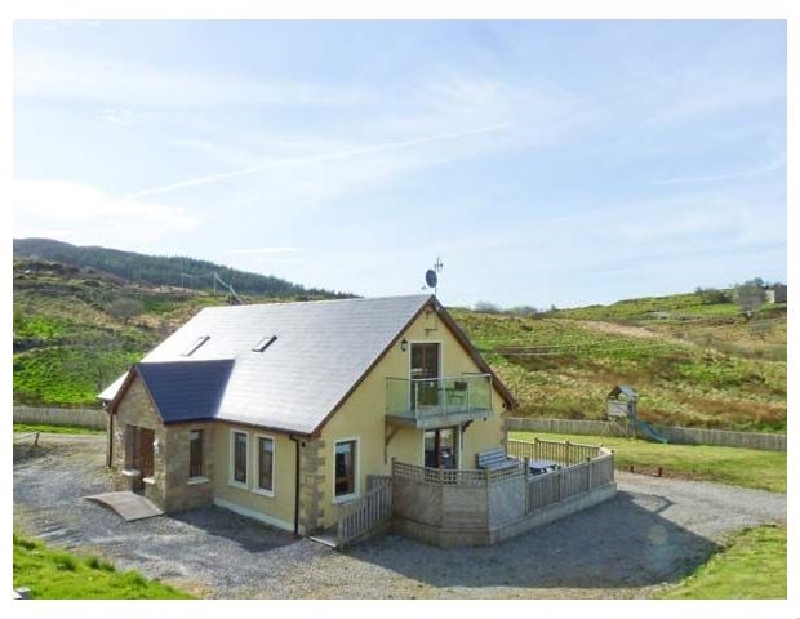 Ocean View a holiday cottage rental for 8 in Glenties, 