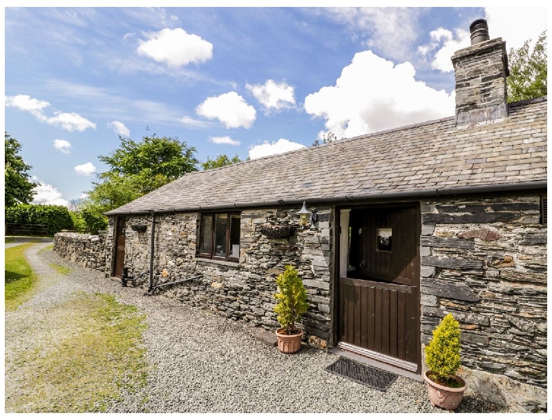 The Barn a holiday cottage rental for 2 in Tal Y Llyn, 