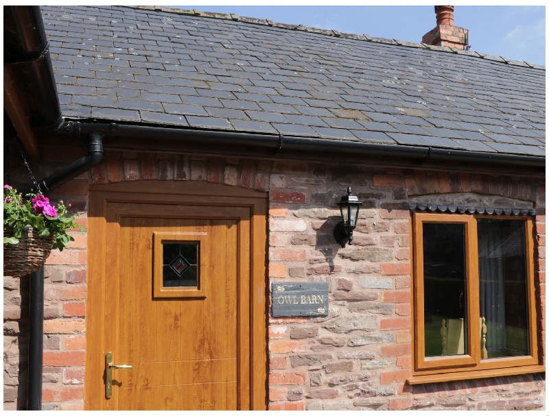 The Owl Barn a holiday cottage rental for 6 in Leominster, 