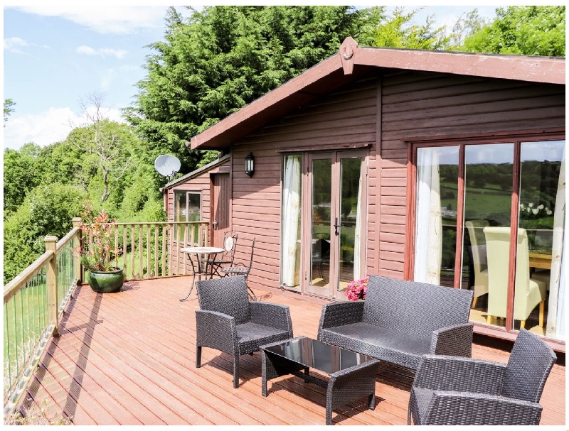 Summertime Lodge a holiday cottage rental for 4 in Rhyd-Y-Foel, 