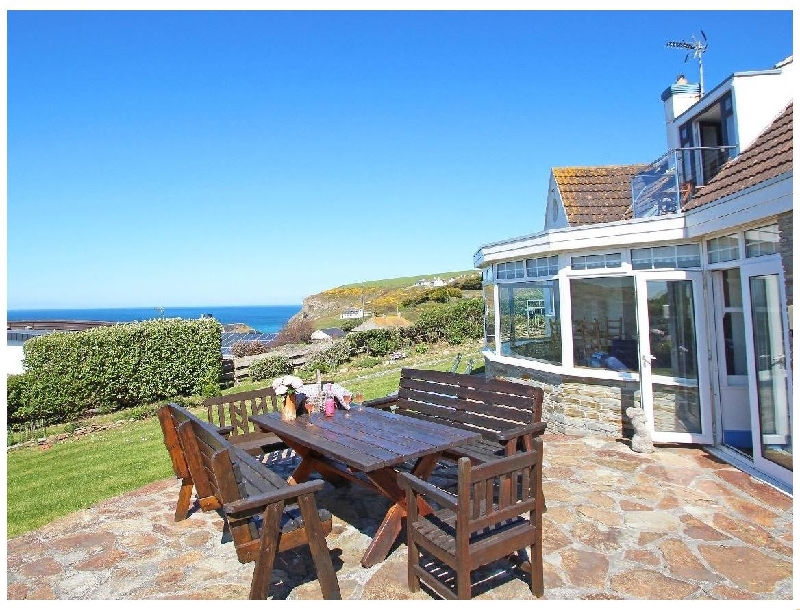 Trelawns a holiday cottage rental for 10 in Mawgan Porth, 