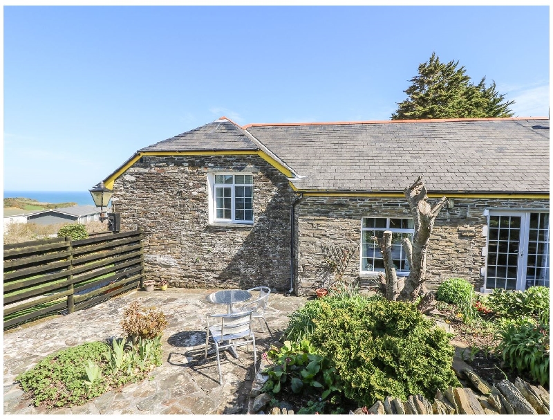 The Garden Apartment a holiday cottage rental for 2 in Tintagel, 