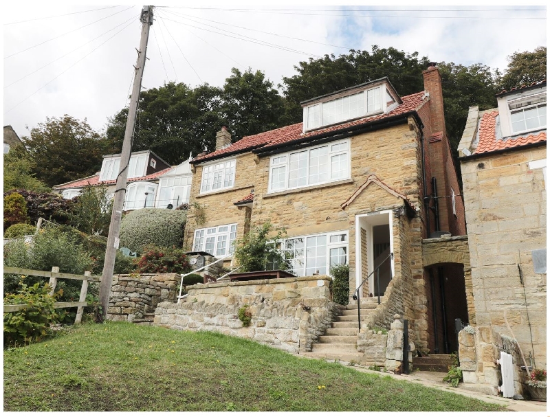 Flamingo Cottage a holiday cottage rental for 6 in Runswick Bay, 