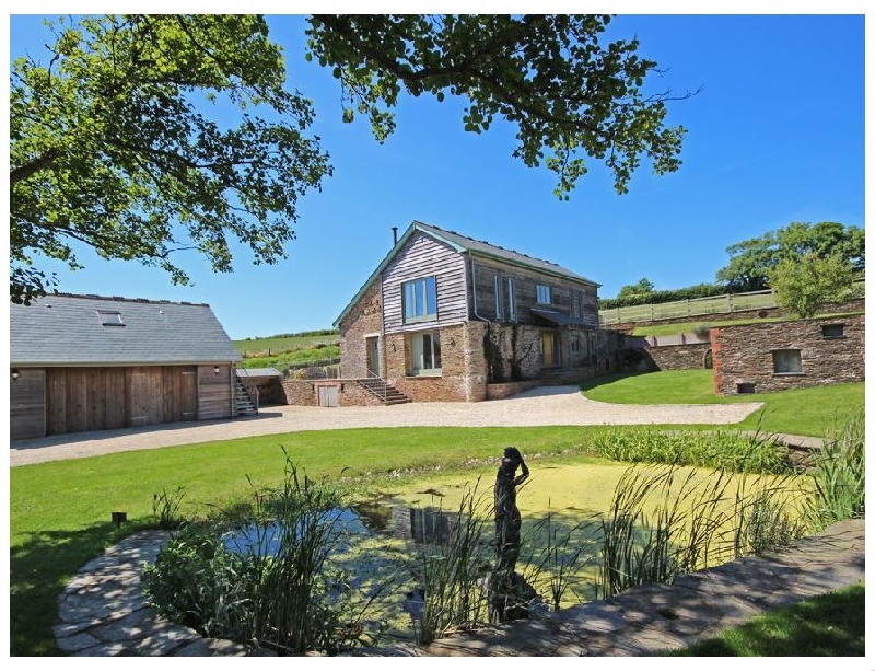 Higher Hill Barn a holiday cottage rental for 10 in Sherford, 