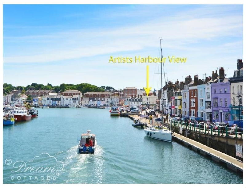 Artists Harbour View a holiday cottage rental for 2 in Brewers Quay Harbour, 