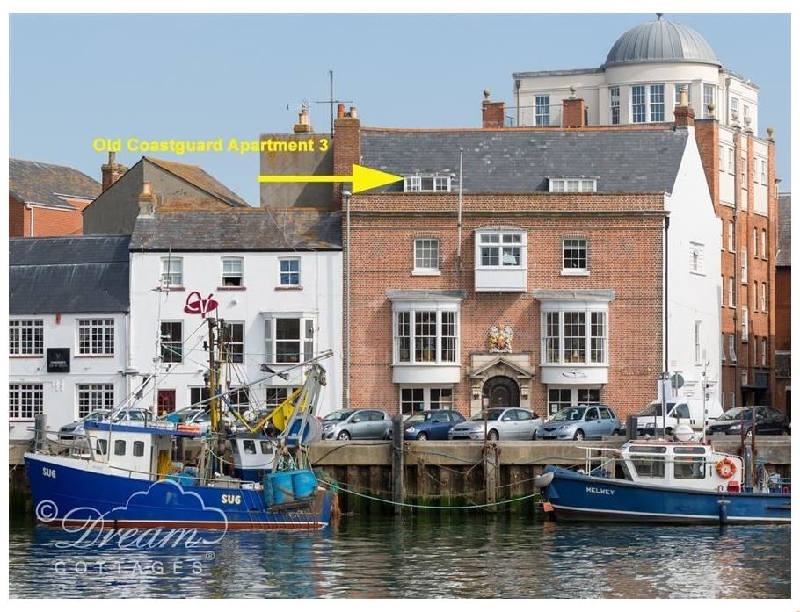 Old Coastguard Apartment 3 a holiday cottage rental for 6 in Weymouth, 