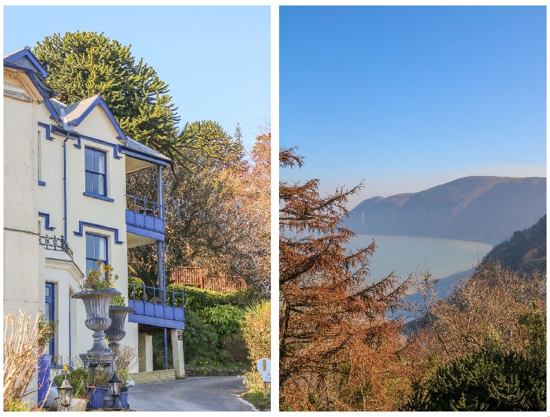 Penthouse Channel View a holiday cottage rental for 4 in Lynton, 