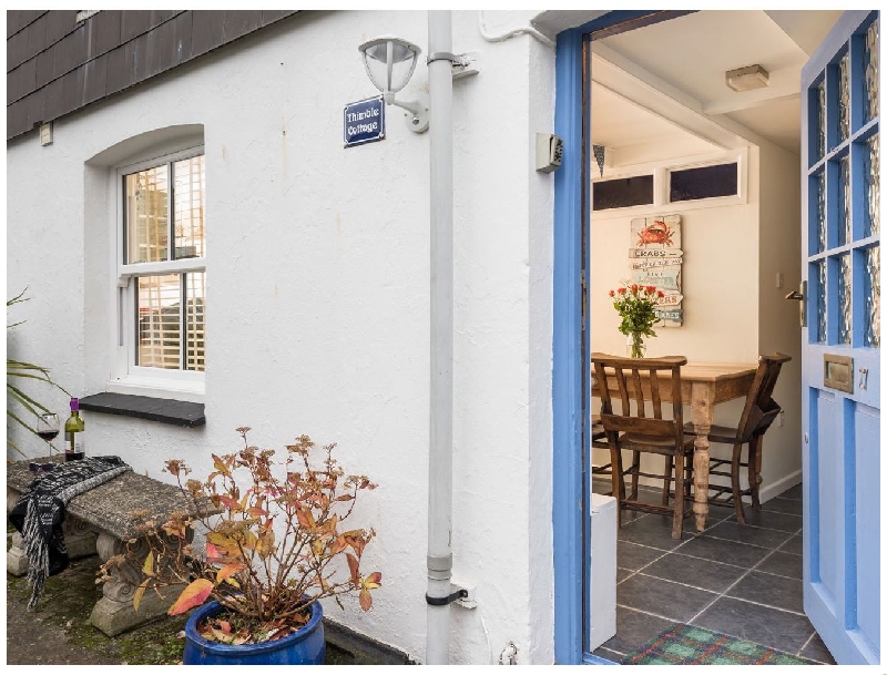 Thimble Cottage a holiday cottage rental for 4 in Mevagissey, 