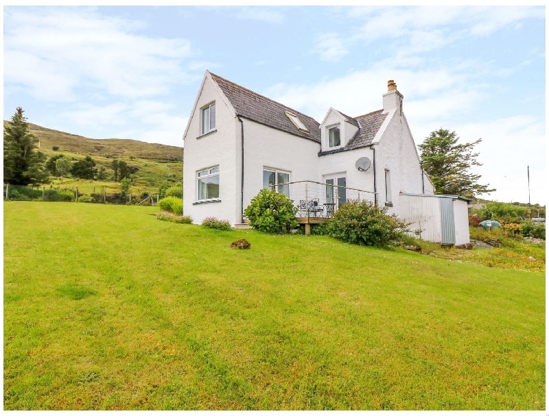 House on the Cari a holiday cottage rental for 6 in Broadford, 