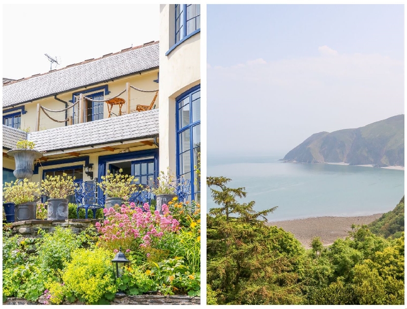 Baywatch (St. David's View) a holiday cottage rental for 2 in Lynton, 